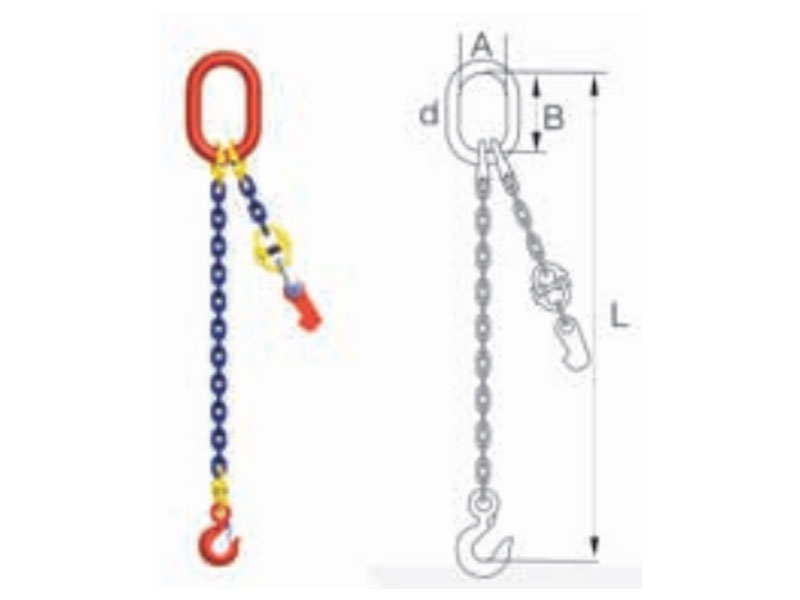 组装型T(8)级单腿链条索具